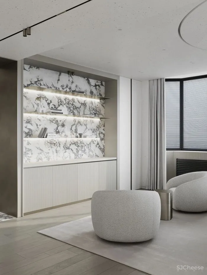 大理石这样用,打造十足高级感!