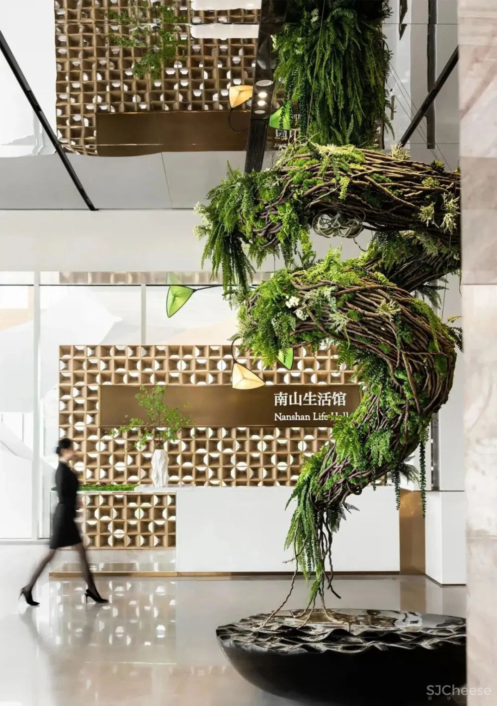 布鲁盟设计新作 三亚金茂湾南山生活馆 售楼处