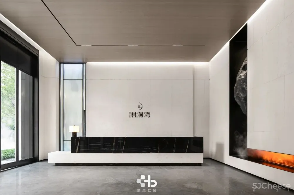 售楼处软装：文化栖息，江畔盛景 华贝软装「星作」