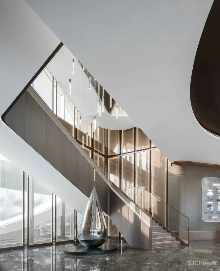 HWCD设计丨 武汉龙湖清能·天奕售楼处