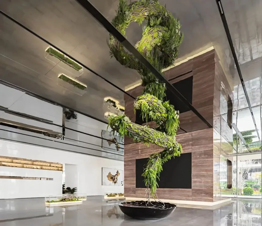 布鲁盟设计新作 三亚金茂湾南山生活馆 售楼处