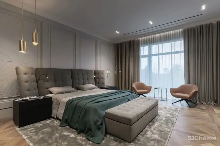 乌克兰高级灰,最纯粹的豪宅格调 YoDezeen Architects