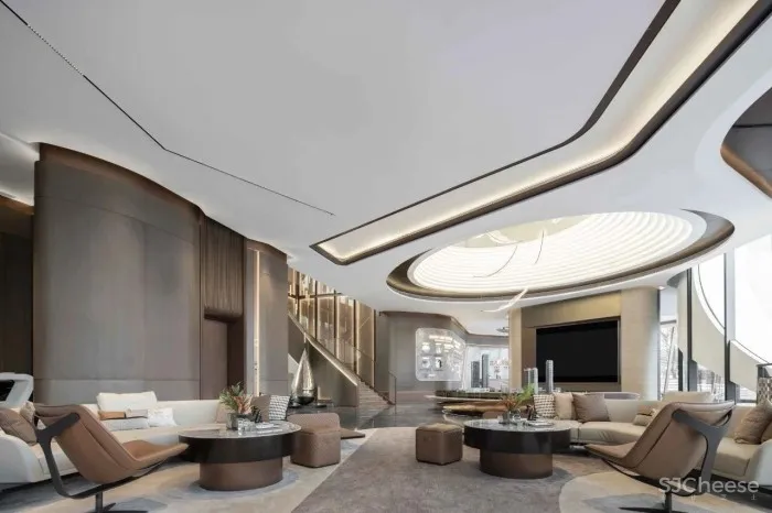 HWCD设计丨 武汉龙湖清能·天奕售楼处