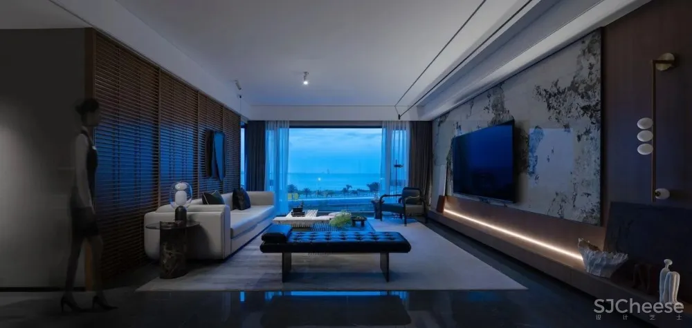 柘壹设计新作丨 窥见一线海居生活