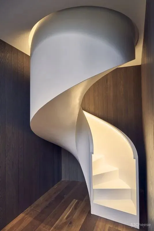 波兰,伊扎贝林,圆形木屋 Mobius Architekci