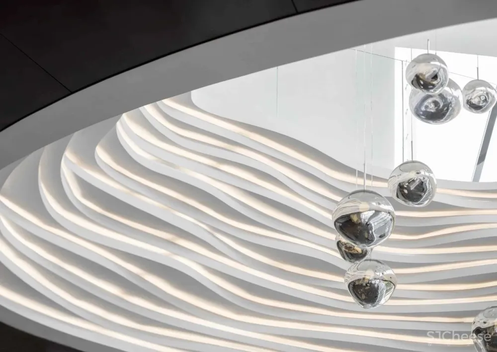 HWCD设计丨 武汉龙湖清能·天奕售楼处