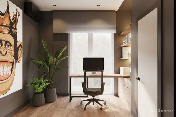 三居室复式公寓,高级感和生活感并存!