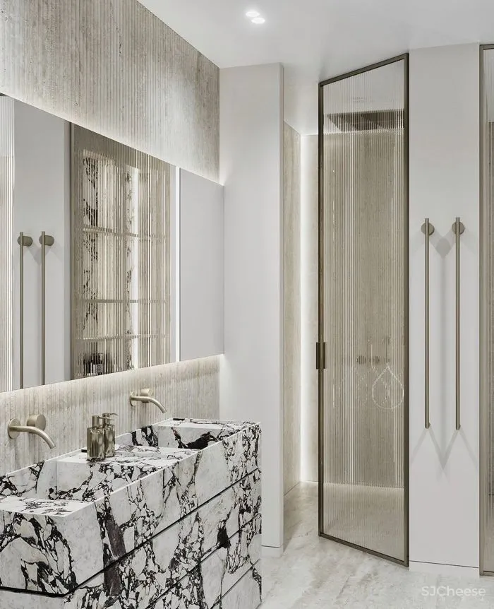 大理石这样用,打造十足高级感!