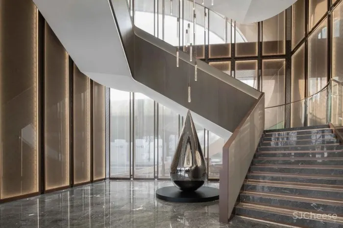 HWCD设计丨 武汉龙湖清能·天奕售楼处