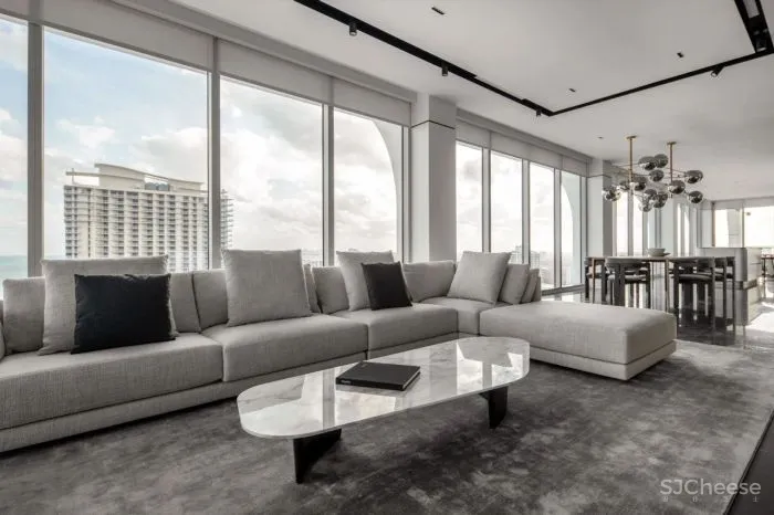 乌克兰高级灰,最纯粹的豪宅格调 YoDezeen Architects