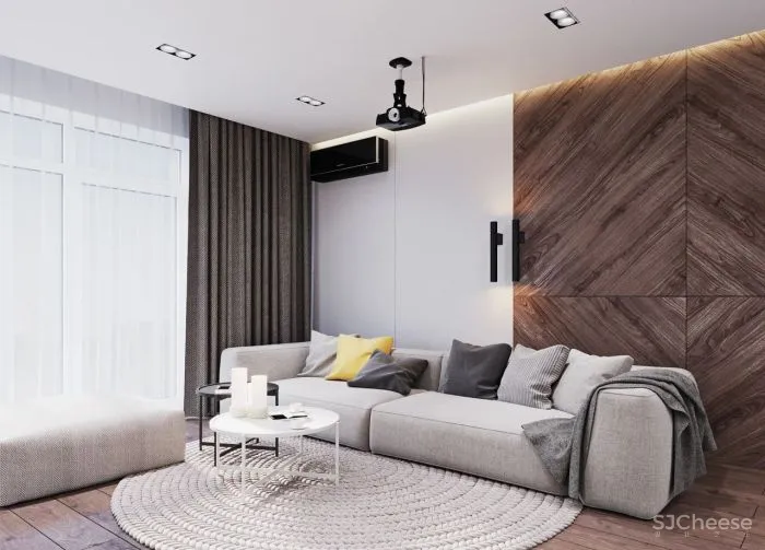 三居室复式公寓,高级感和生活感并存!