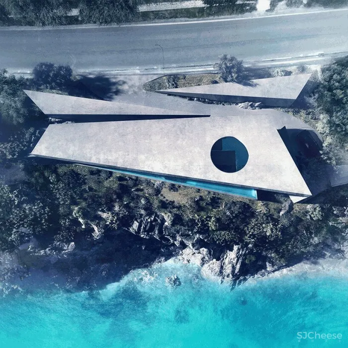 现在都用游泳池当背景墙