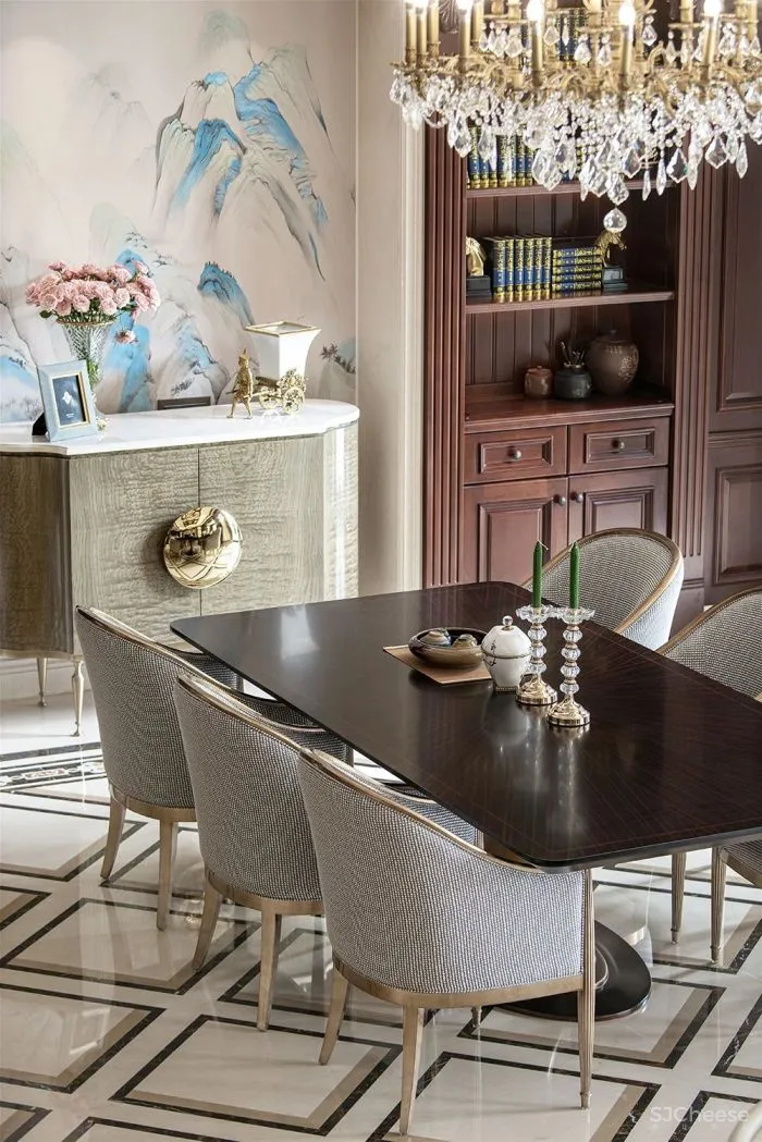 新作|成都1000㎡典雅豪宅,一场时光彼岸的文艺复兴