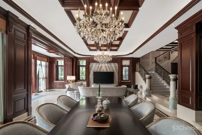 新作|成都1000㎡典雅豪宅,一场时光彼岸的文艺复兴