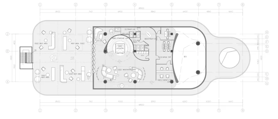 城市脊线上的璀璨之光 —德商彰泰佳兆业·翡丽天玺营销中心-锐度设计