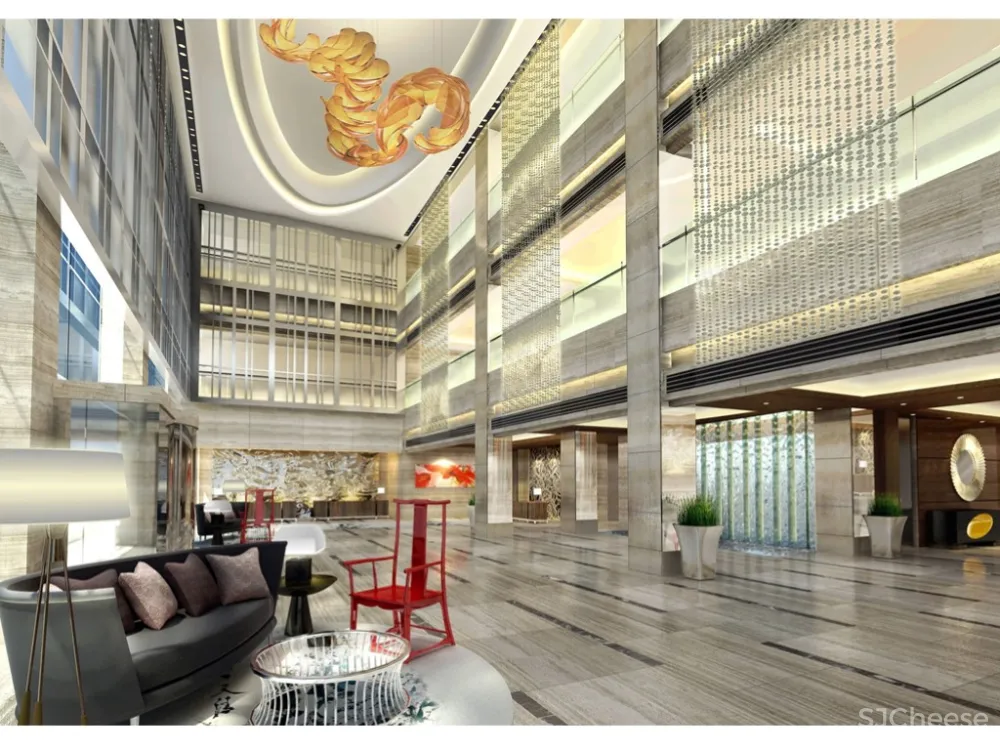 HBA-北京燕京饭店公共区域+客房方案丨PPT( 可编辑）丨JPG+PPT丨37MB