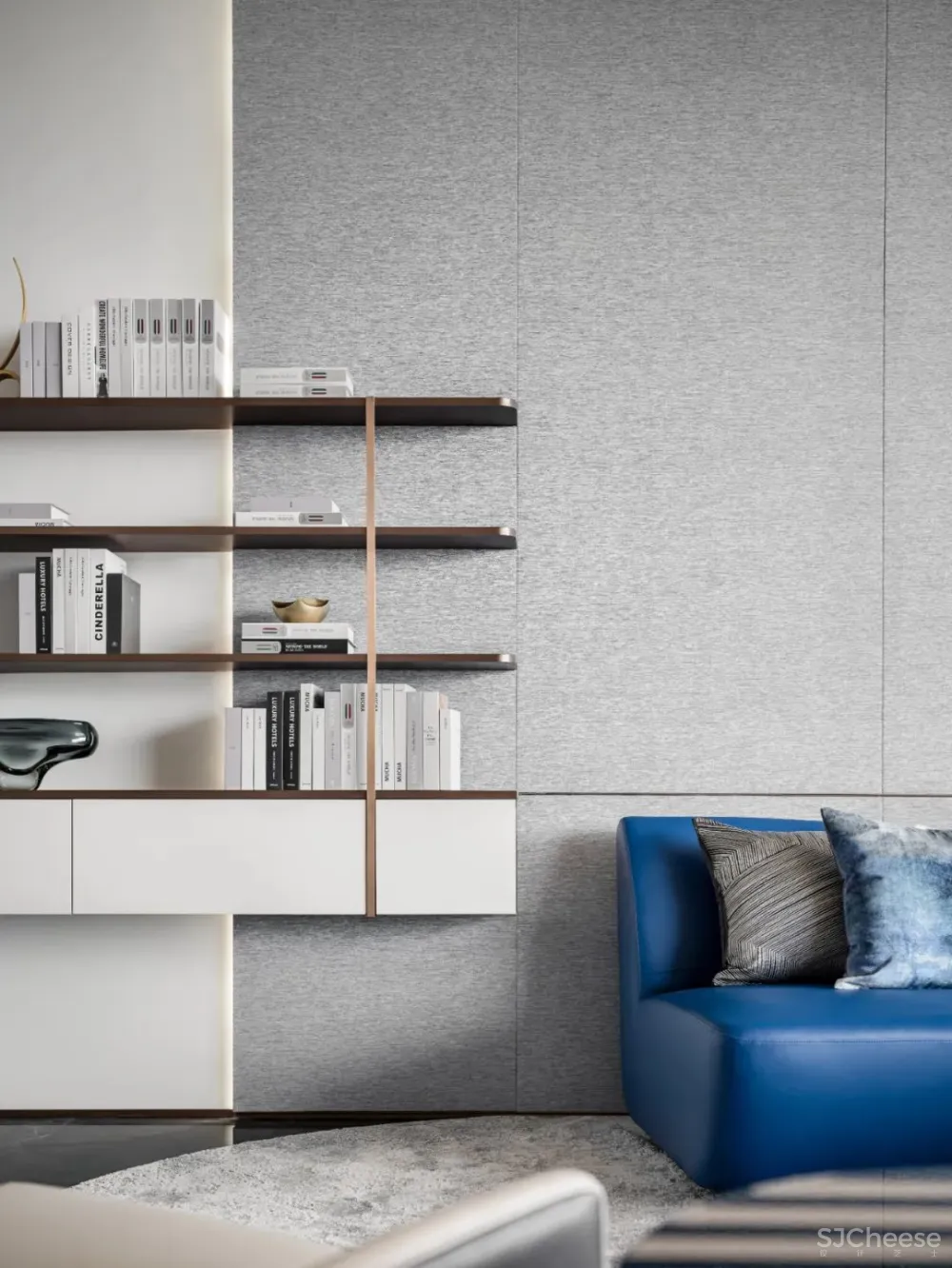 旭辉 x WJID | 自然之律，海浪交织的蓝白梦境