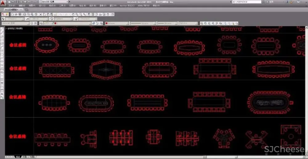 动态图库都没有!难怪你画图那么慢!《CAD室内动态图库&工装图库》送给你~