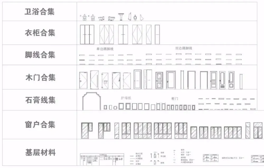 动态图库都没有!难怪你画图那么慢!《CAD室内动态图库&工装图库》送给你~
