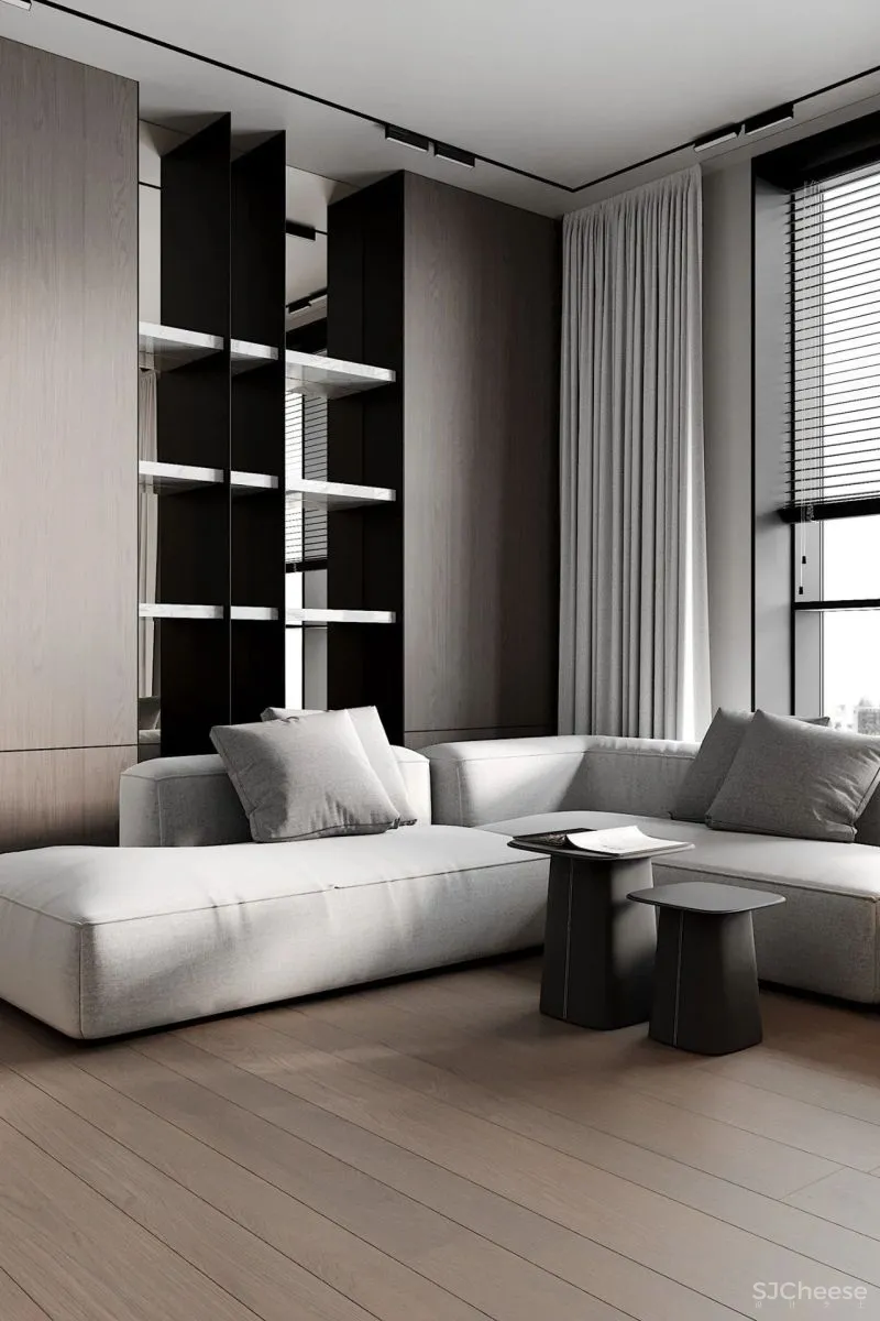 最纯粹的简约灰设计!