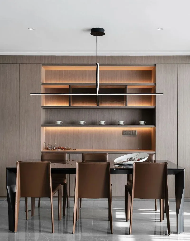 260㎡顶层复式,越简约的才越有格调!