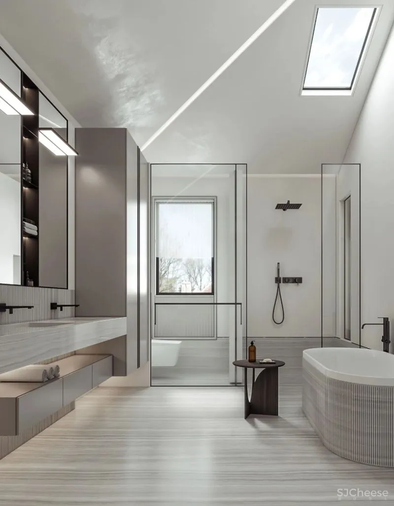 冯培莉新作|杭州私宅别墅设计:空间律动 时尚优雅