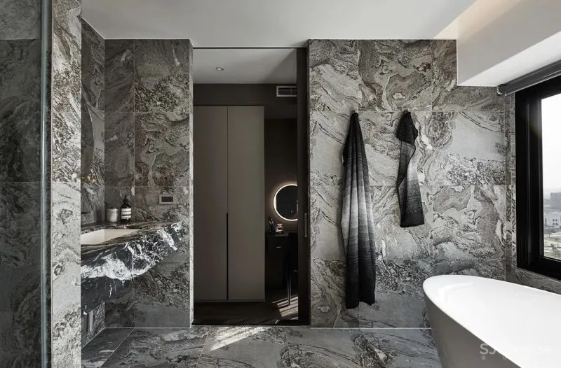 高级灰 大理石=极简 奢华