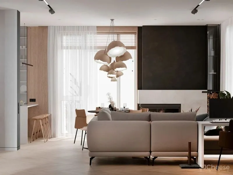 家里这样用木饰面,不仅清新更有格调