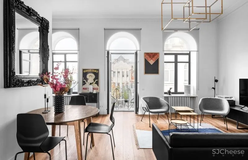 75㎡小宅,现代与复古!