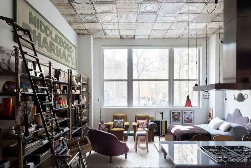 色彩进击,Loft的软装美学