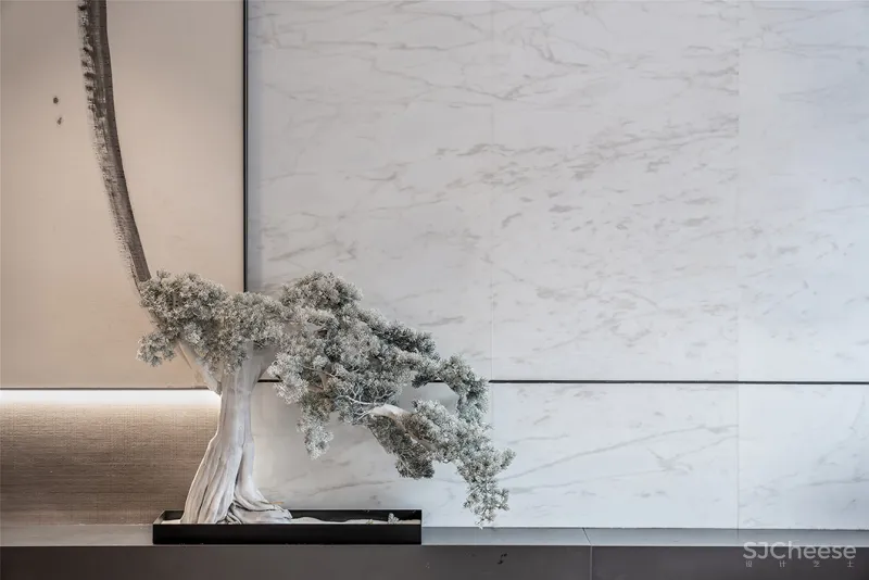 一然美学设计丨401㎡新中式设计，化繁为“简”，纵享悠然！