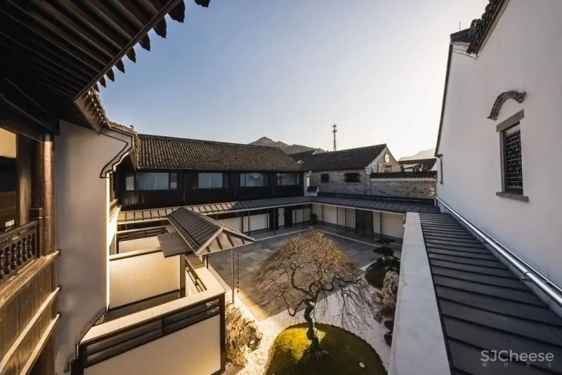 东钱湖畔再现国牌奢华酒店，在隈研吾的美术馆旁，建了一座日式庭院