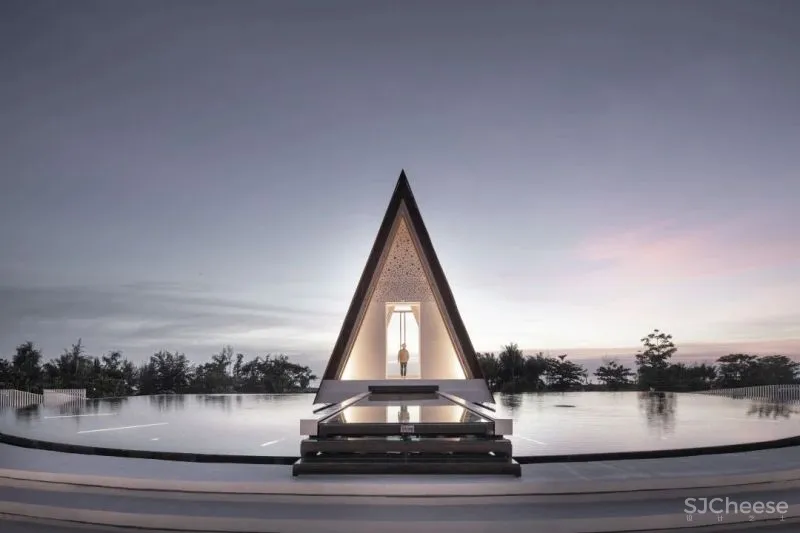 海天之间,刹那即永恒——三亚保利浅海时光里追光礼堂 联创设计