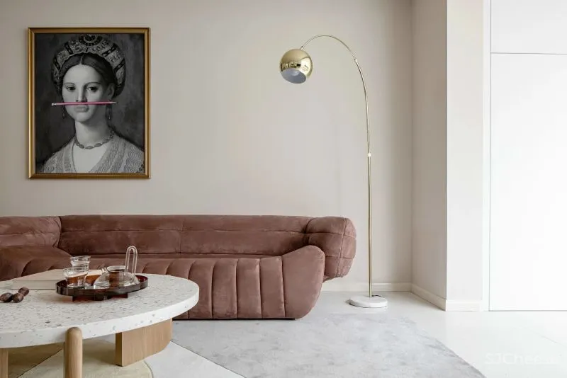 “书迷”教师夫妻的复古家,客厅卧室打通,餐厅放阳台,90㎡显大3倍!美呆!