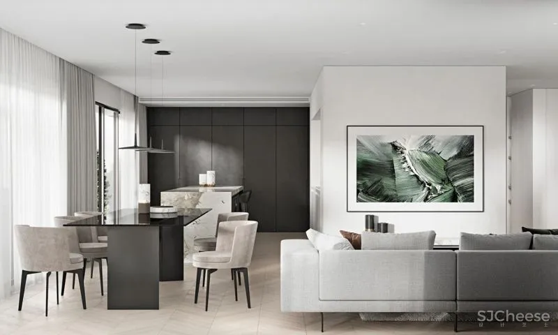 150㎡,质朴优雅的静态美!