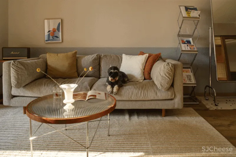 不是所有的原木风都叫MUJI,这个104㎡更耐看