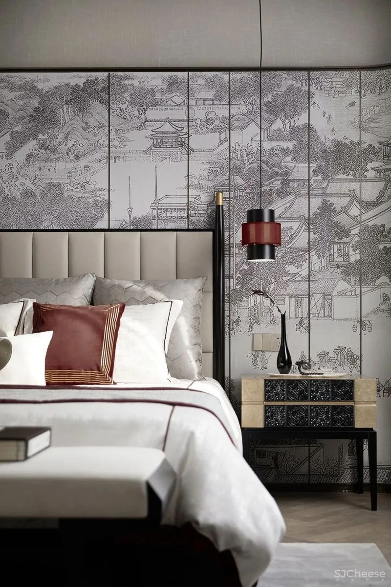 新中式 中国红,超美的东方设计!