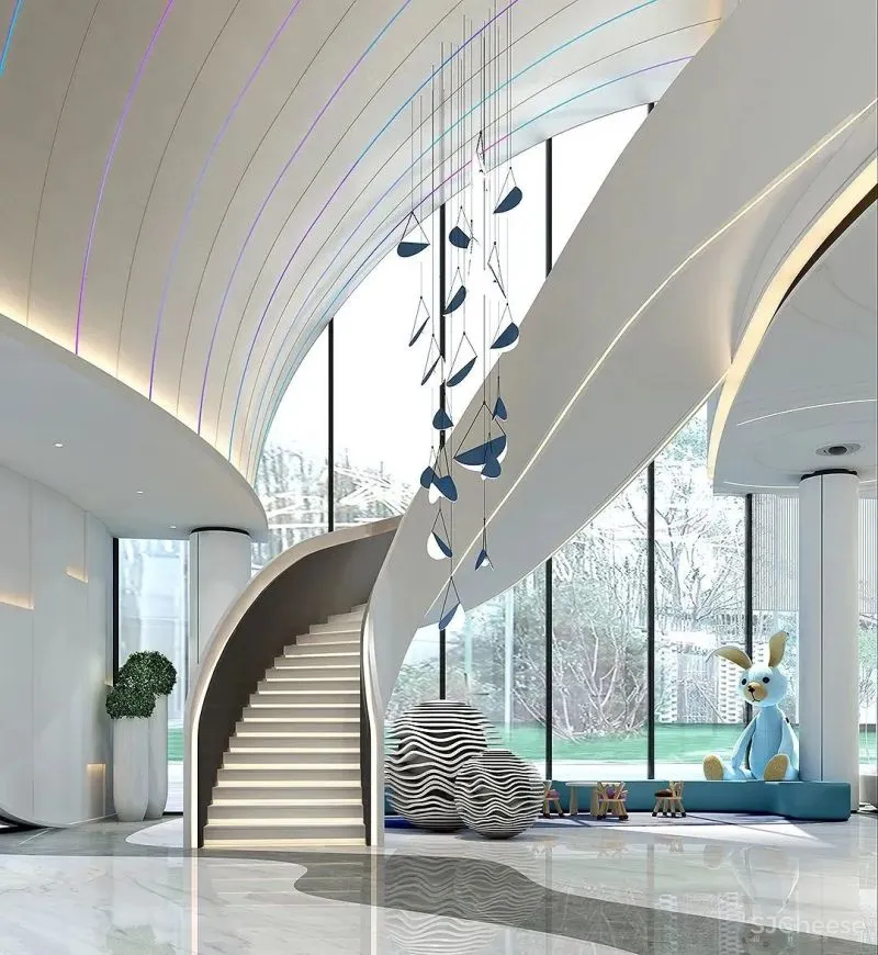天空之境，自由起舞 ：赣电华府营销中心 六艺源设计