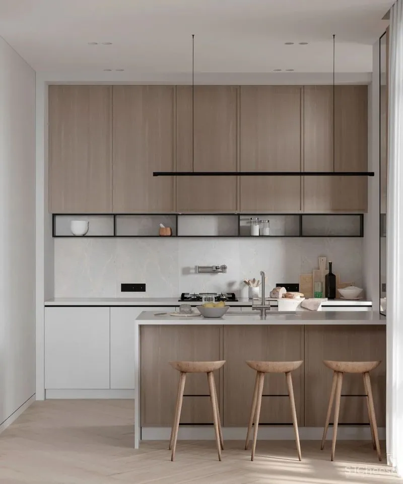 家里这样用木饰面,不仅清新更有格调