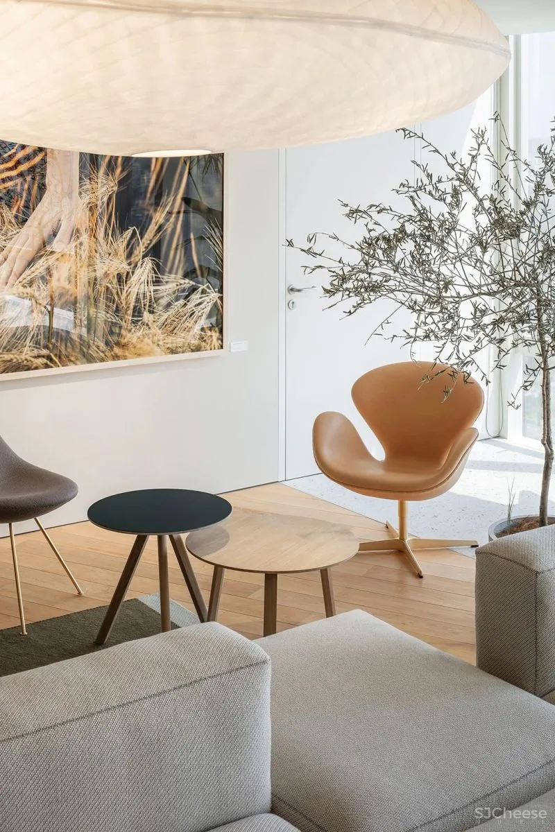 红山设计 自然延展的纯粹空间,气质十足的ECCO总部办公