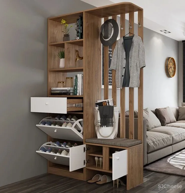 讲真,不能坐着换鞋的门厅,是失败的!