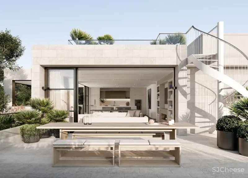 每套户型都不同的住宅楼,不一样设计一样的简洁美