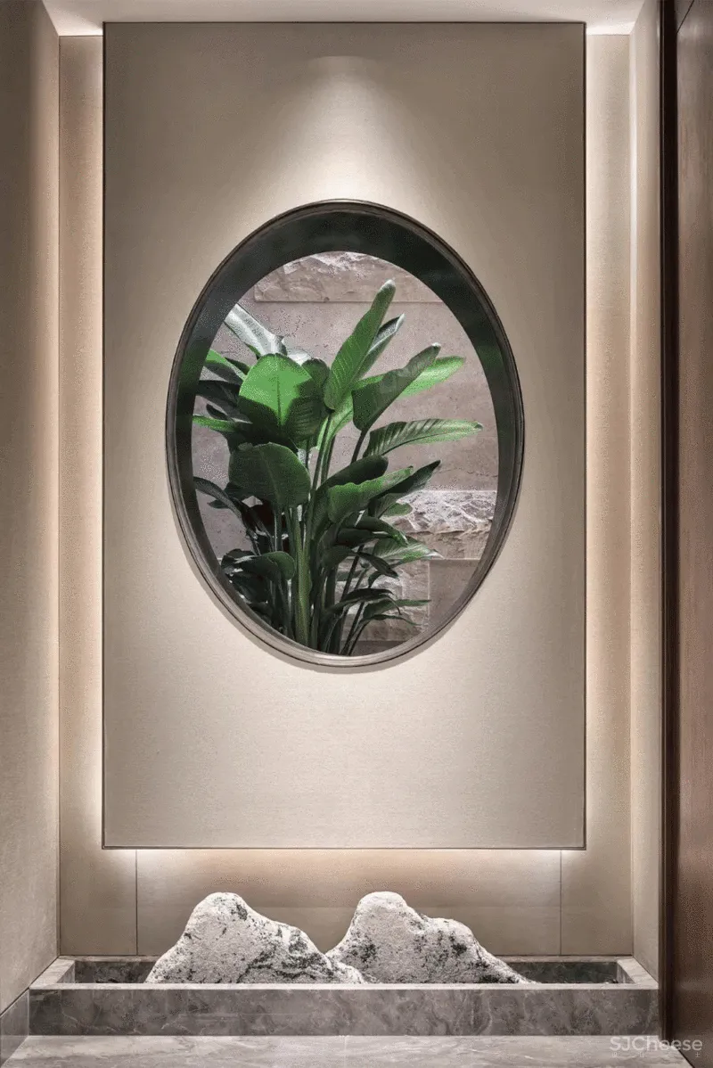 创域新作:1000㎡中式大宅,移步换景,雅韵清风!