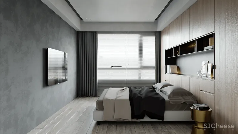 水泥墙应用到家装,“裸”出高级感!