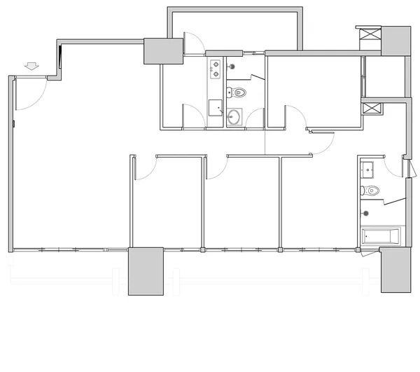 99㎡一家四口的家,灰感轻奢,优雅极致