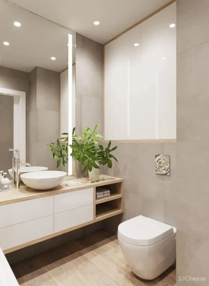 卫生间的10个设计原则，让小卫生间装出豪宅的大气感 装修攻略