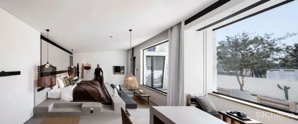 汤山云夕博物纪—矿坑石料雕琢的美学空间,是酒店也是美术馆