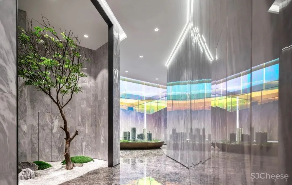 CKAP创库设计丨富宏大亼汇城市展厅, 感受建筑与自然之美