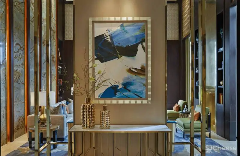 梁志天作品:万科安品园舍别墅,文雅和畅的当代写意 !