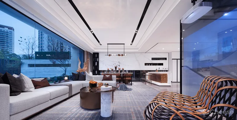 220㎡清透别墅,简奢有度超高级!